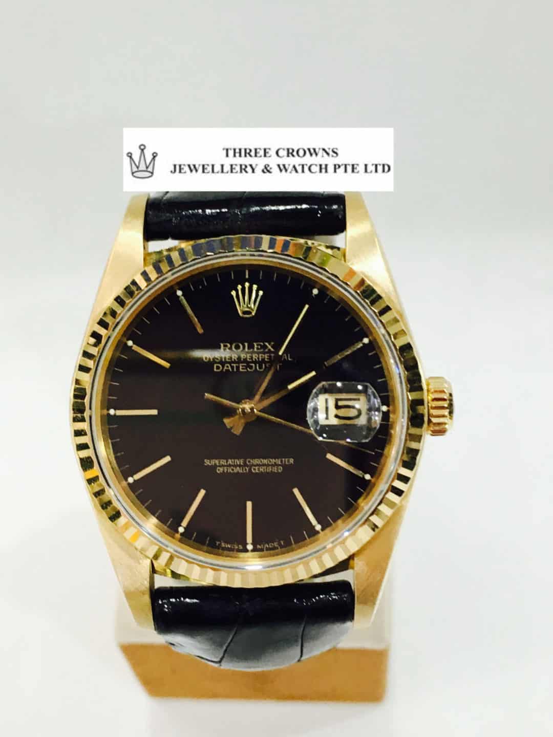 rolex datejust 16018