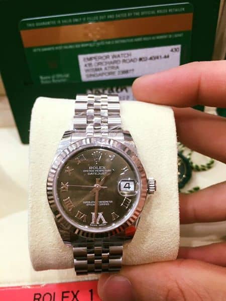 2 hand rolex