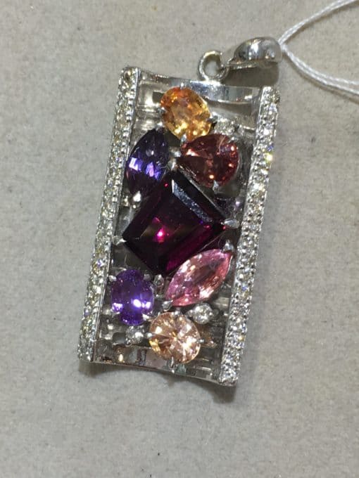Coloured Stone Necklace