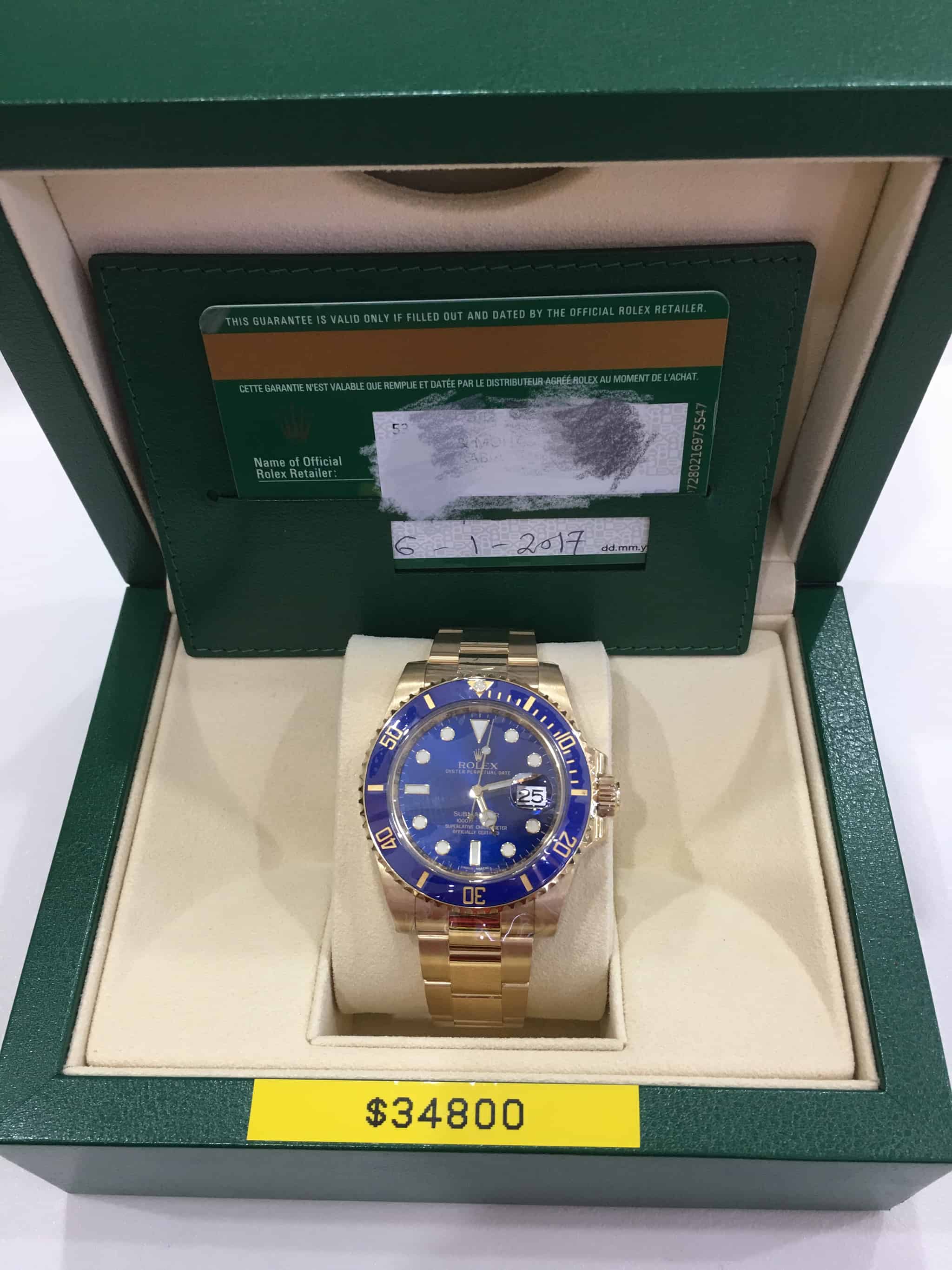 Rolex 116618LB - Buy and Sell used 
