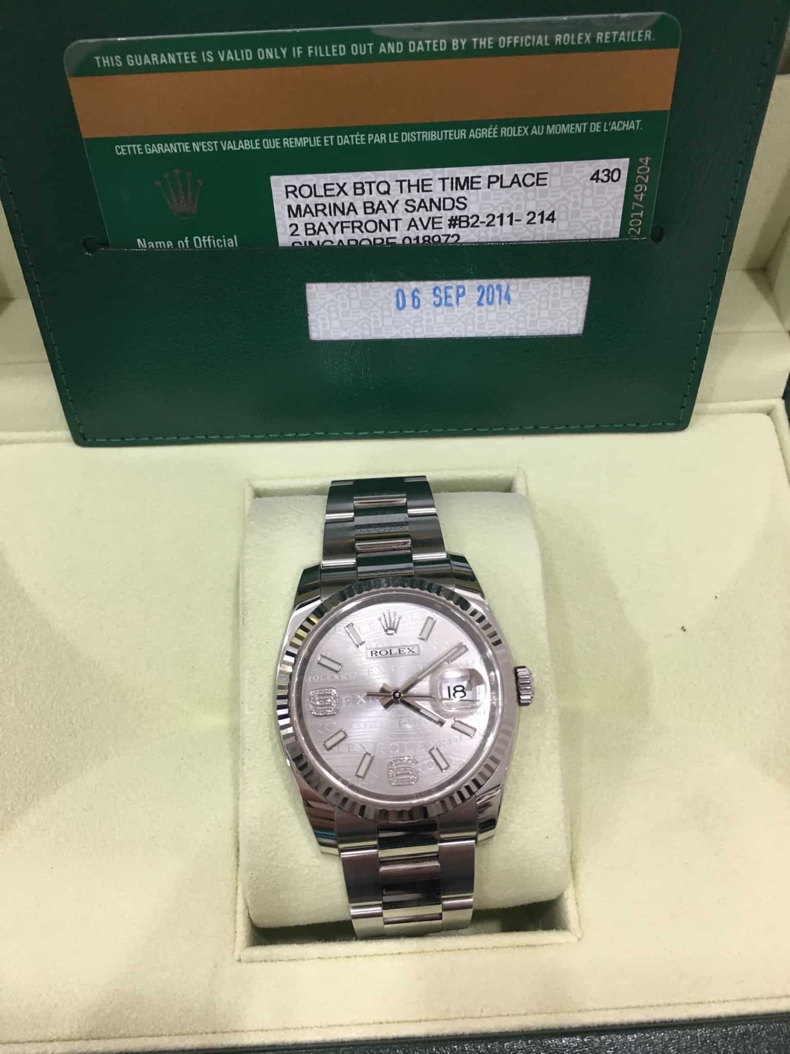 rolex m116234