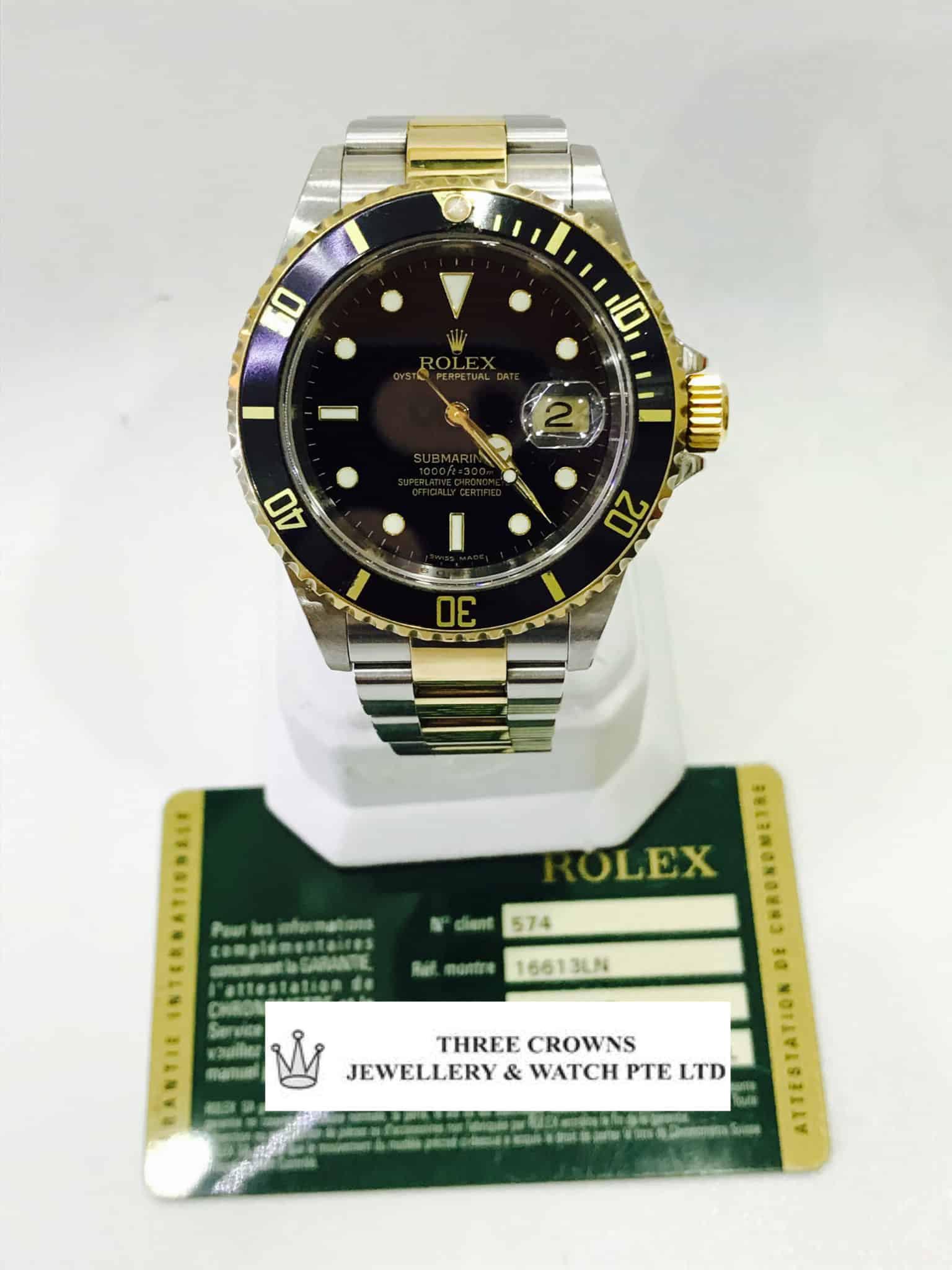 Rolex 16613LN - Buy and Sell used Rolex 