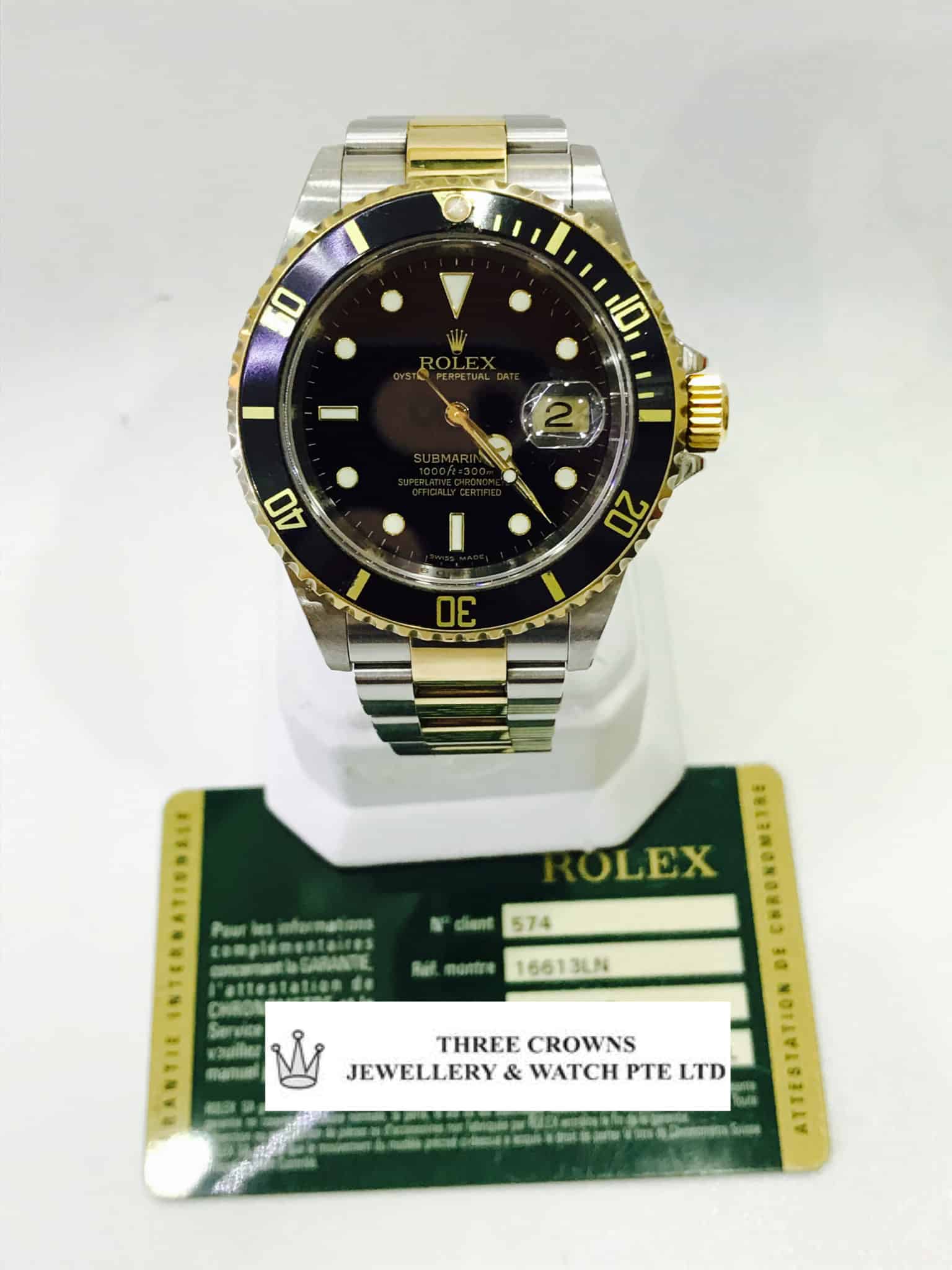 16613ln rolex